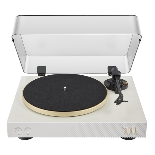 JBL Spinner BT - White - Bluetooth Turntable - Hero